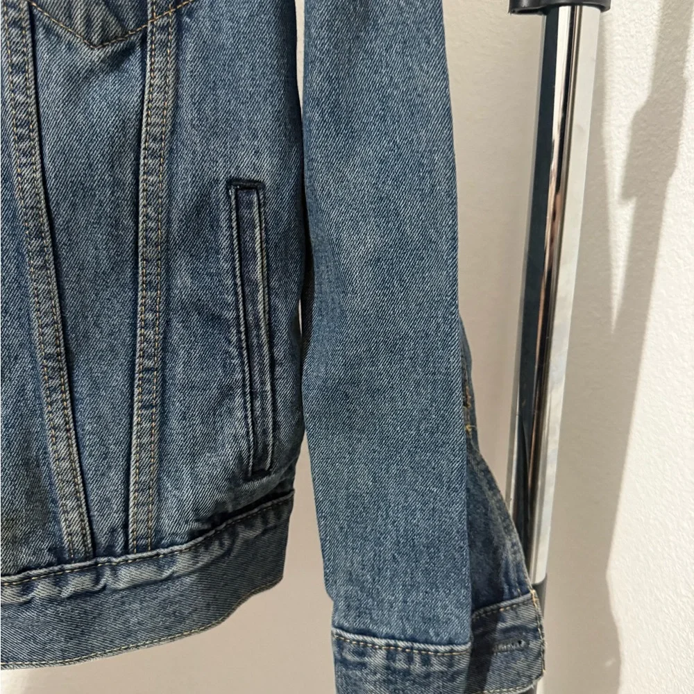 Men’s blue Levi Strauss Denim jacket - Picture 7 of 9